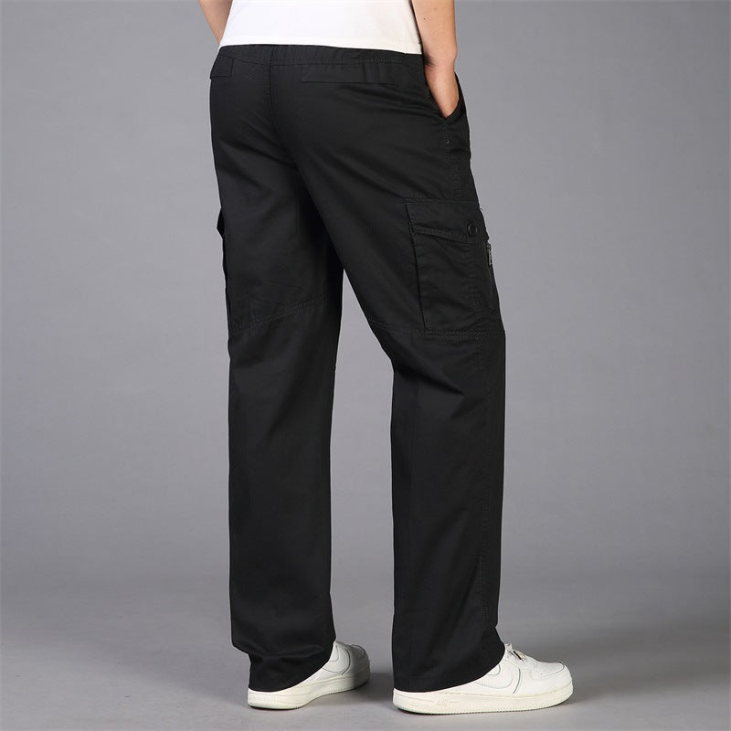 Thin Fat Pants Korean Style Loose Straight Leg Platonelstore