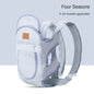 Multifunctional Baby Carrier With Breathable Front And Back In Summer Platonelstore