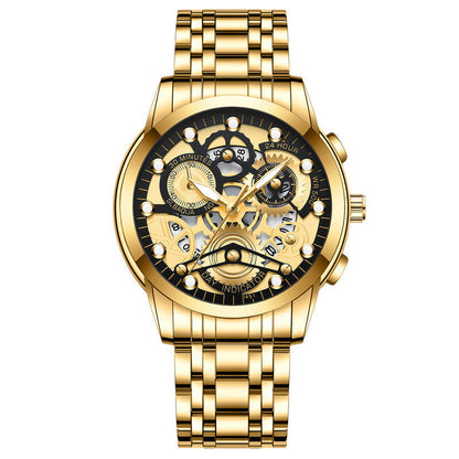 Men's Hollow Non-mechanical Business Watch Platonelstore