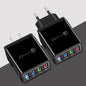 USB Charger Quick Charge 3.0 4 Phone Adapter For Tablet Portable Wall Mobile Charger Fast Charger Platonelstore