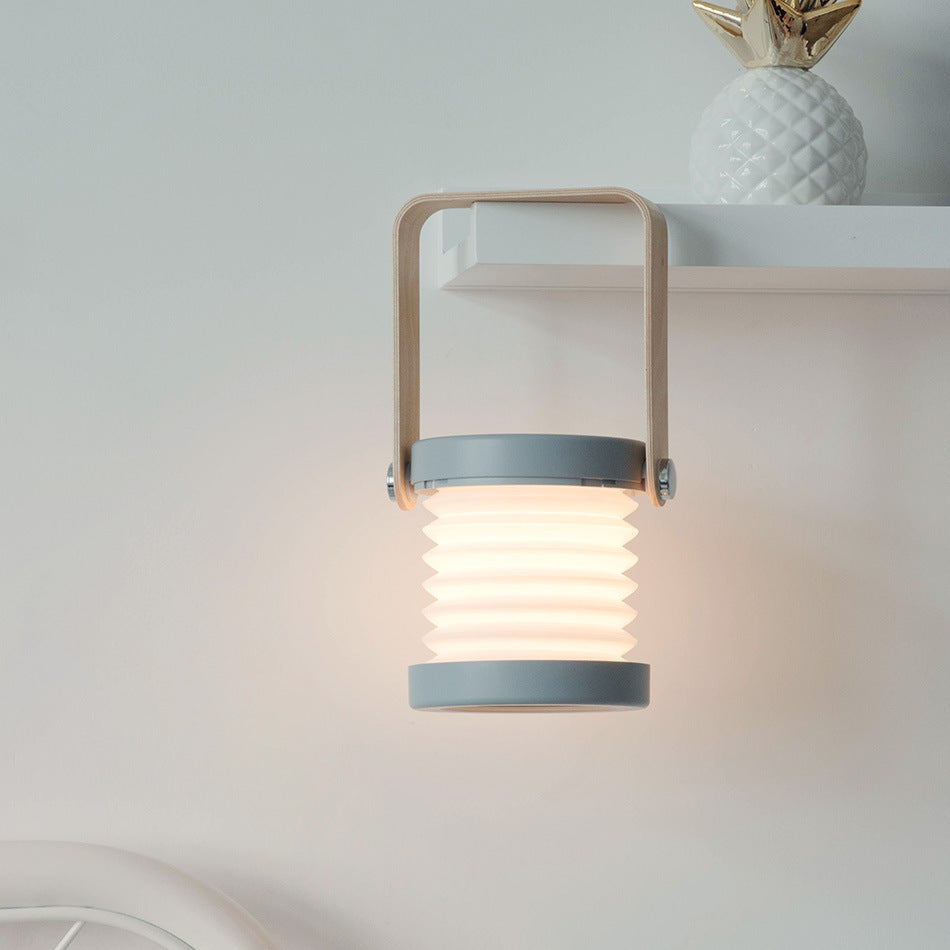 Foldable Touch Dimmable Reading LED Night Light Portable Lantern Lamp USB Rechargeable For Home Decor Platonelstore