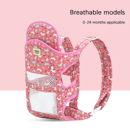 Multifunctional Baby Carrier With Breathable Front And Back In Summer Platonelstore