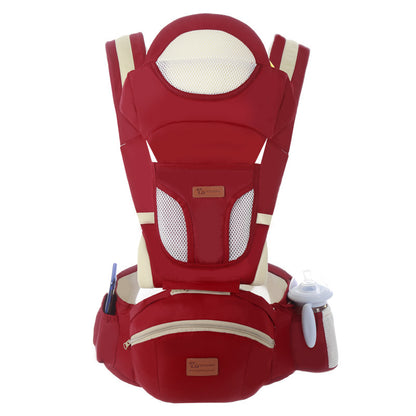 Ergonomic Baby Carrier 0-48M Baby Hipseat Carrier Front Facing Ergonomic Kangaroo Baby Wrap Sling for Baby Travel Platonelstore