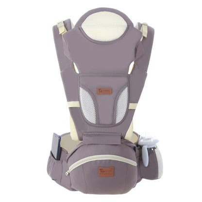 Ergonomic Baby Carrier 0-48M Baby Hipseat Carrier Front Facing Ergonomic Kangaroo Baby Wrap Sling for Baby Travel Platonelstore