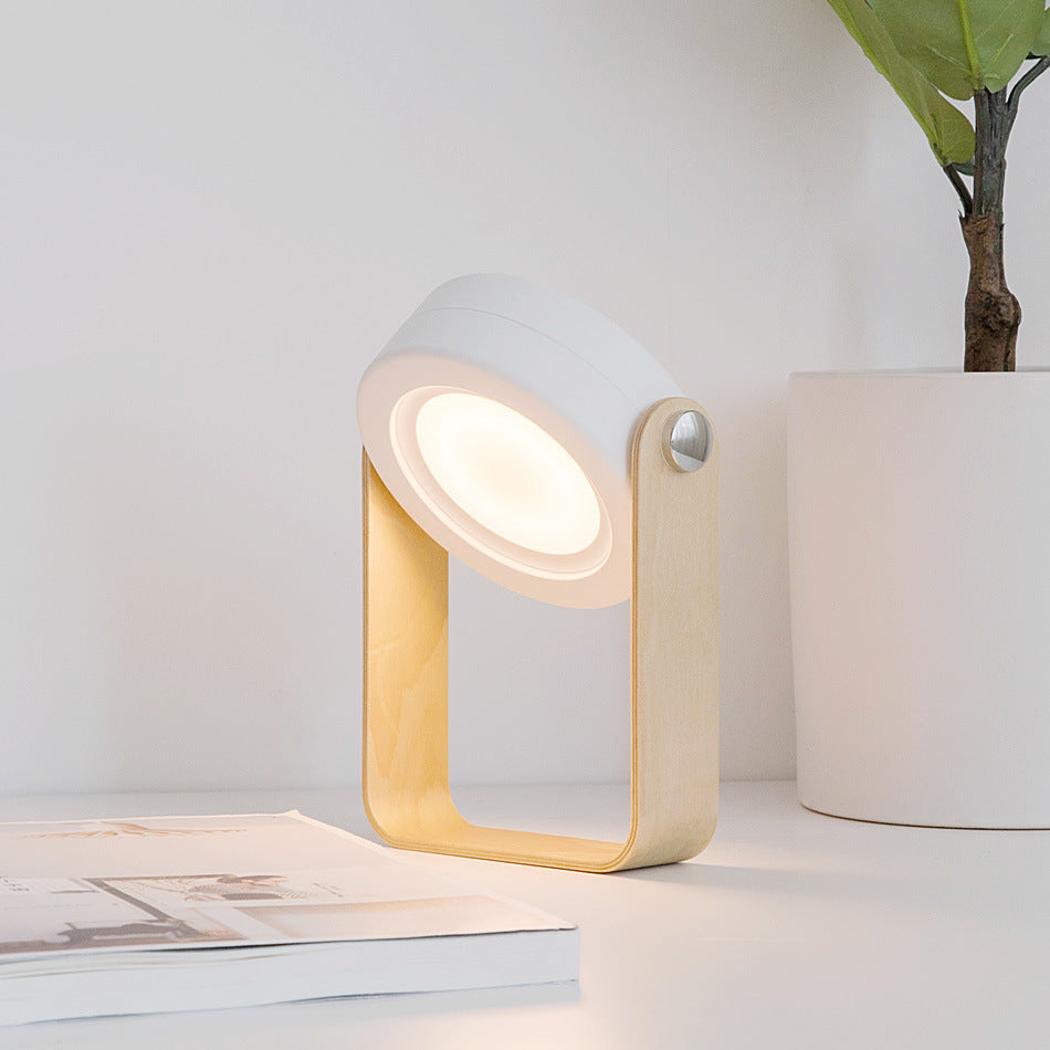 Foldable Touch Dimmable Reading LED Night Light Portable Lantern Lamp USB Rechargeable For Home Decor Platonelstore