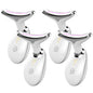 EMS Thermal Neck Lifting And Tighten Massager Electric Microcurrent Wrinkle Remover LED Photon Face Beauty Device For Woman Platonel