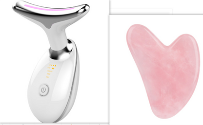 EMS Thermal Neck Lifting And Tighten Massager Electric Microcurrent Wrinkle Remover LED Photon Face Beauty Device For Woman Platonel