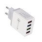 USB Charger Quick Charge 3.0 4 Phone Adapter For Tablet Portable Wall Mobile Charger Fast Charger Platonelstore