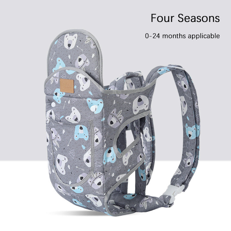 Multifunctional Baby Carrier With Breathable Front And Back In Summer Platonelstore
