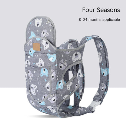 Multifunctional Baby Carrier With Breathable Front And Back In Summer Platonelstore