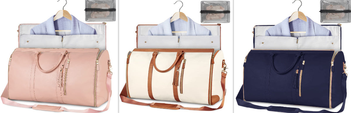 Large Capacity Travel Duffle Bag Women's Handbag Folding Suit Bag Waterproof Clothes Totes Platonelstore