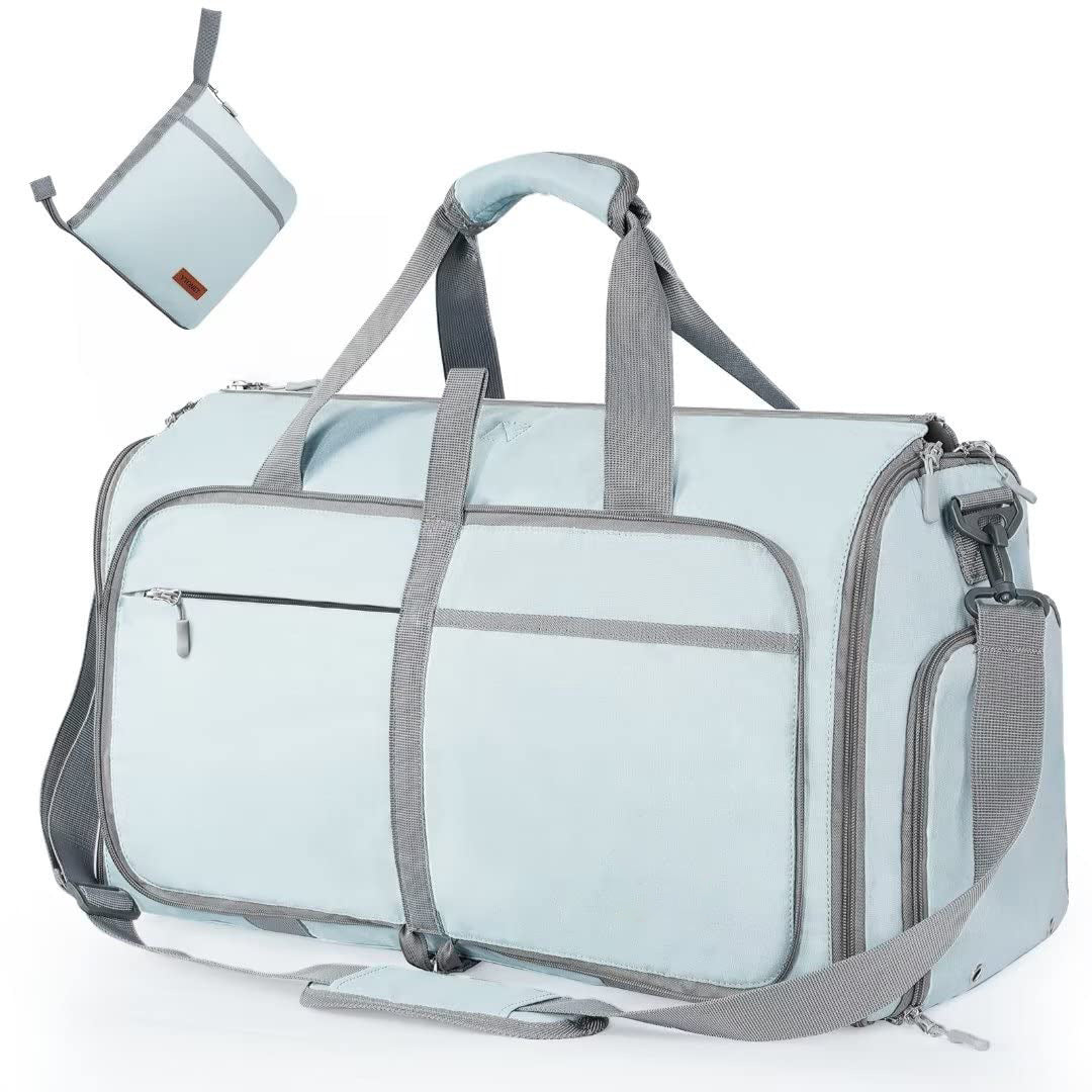 Large Capacity Travel Duffle Bag Women's Handbag Folding Suit Bag Waterproof Clothes Totes Platonelstore