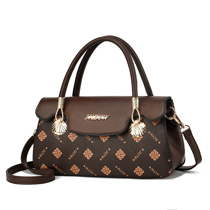 Large Capacity Fashion Printed Casual Simple Handbag Women's Cross-body Bag Platonelstore