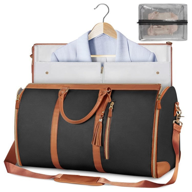 Large Capacity Travel Duffle Bag Women's Handbag Folding Suit Bag Waterproof Clothes Totes Platonelstore