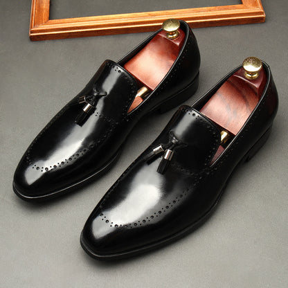 Cowhide Creates Atmospheric Wedding Shoes Platonelstore