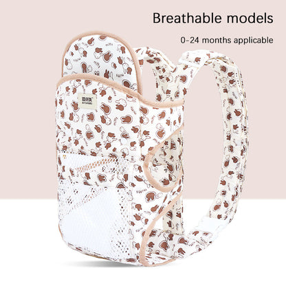 Multifunctional Baby Carrier With Breathable Front And Back In Summer Platonelstore