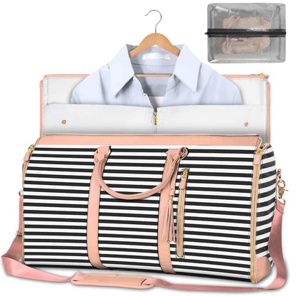 Large Capacity Travel Duffle Bag Women's Handbag Folding Suit Bag Waterproof Clothes Totes Platonelstore