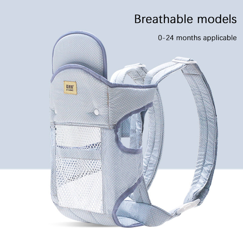 Multifunctional Baby Carrier With Breathable Front And Back In Summer Platonelstore