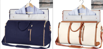 Large Capacity Travel Duffle Bag Women's Handbag Folding Suit Bag Waterproof Clothes Totes Platonelstore