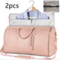Large Capacity Travel Duffle Bag Women's Handbag Folding Suit Bag Waterproof Clothes Totes Platonelstore