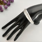 Twist Net Open-ended Bracelet Personality Wide Edge Twist Line Adjustable Metal Hand Ring Platonelstore