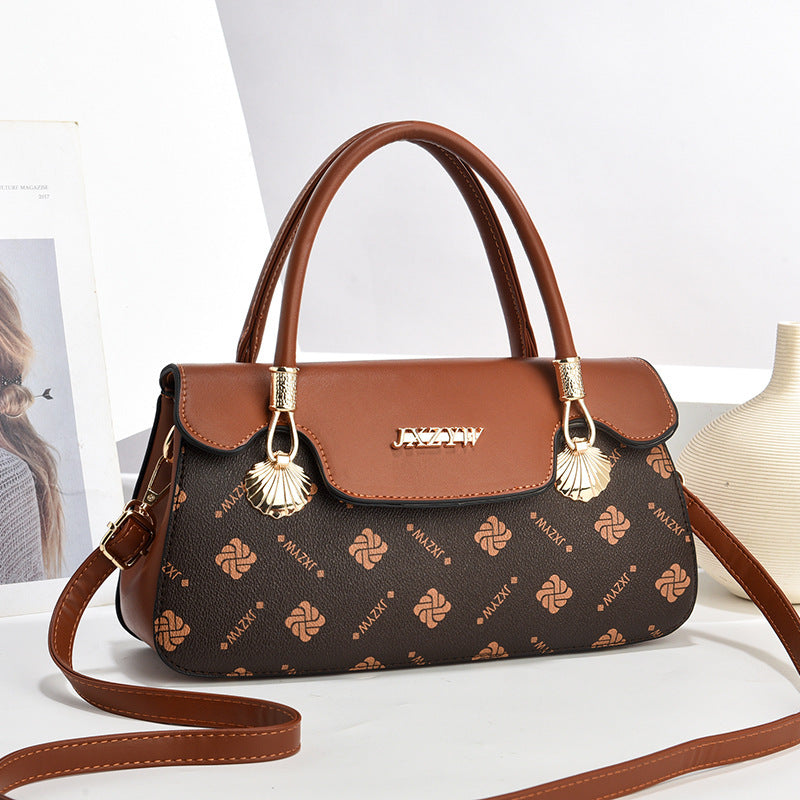 Large Capacity Fashion Printed Casual Simple Handbag Women's Cross-body Bag Platonelstore