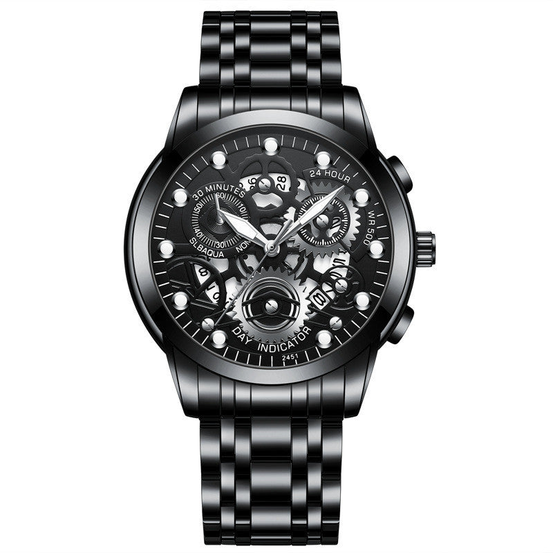 Men's Hollow Non-mechanical Business Watch Platonelstore