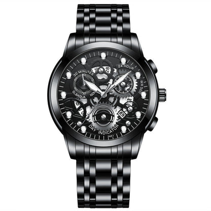 Men's Hollow Non-mechanical Business Watch Platonelstore