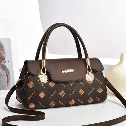 Large Capacity Fashion Printed Casual Simple Handbag Women's Cross-body Bag Platonelstore