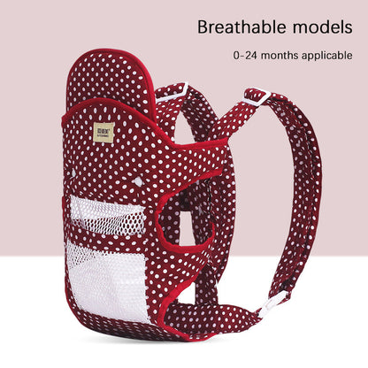 Multifunctional Baby Carrier With Breathable Front And Back In Summer Platonelstore
