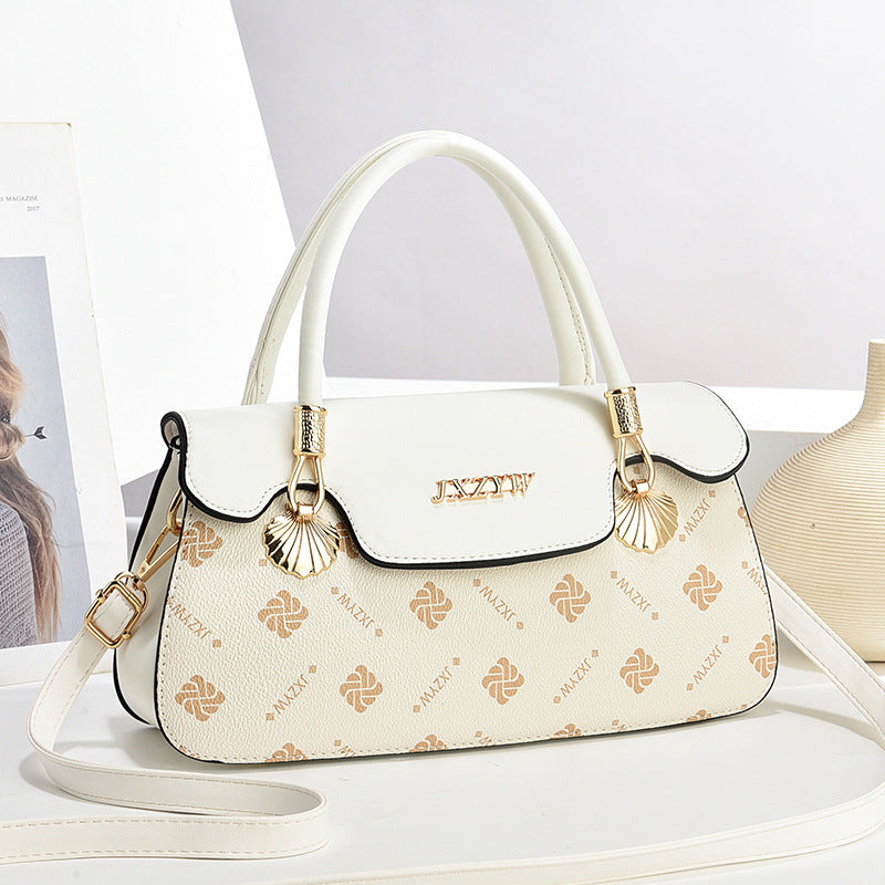 Large Capacity Fashion Printed Casual Simple Handbag Women's Cross-body Bag Platonelstore