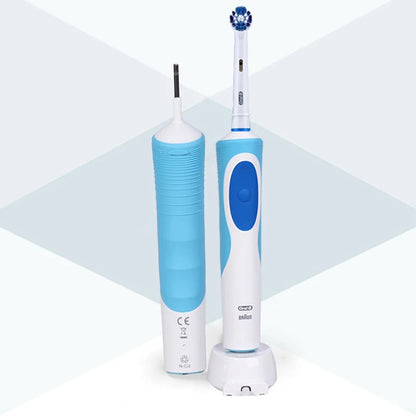 Electric Toothbrush 2D Rotary Vibration Clean Charging Tooth Brush Cross Action Bristle Oral Care 4 Gift Brush Heads Free Platonel