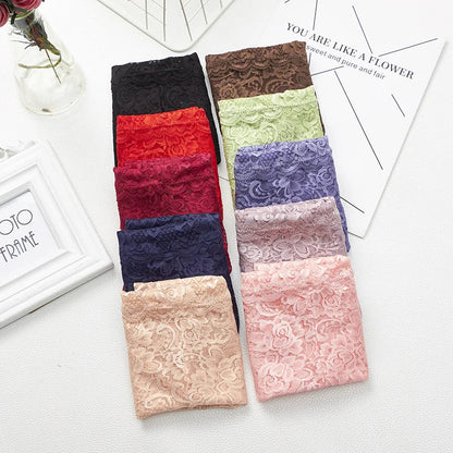 Lace Panties Women's High Waist Sexy Transparent Large Size Hips and Abdomen Seamless Triangle Women's Panties Pure Cotton Cloth Platonelstore