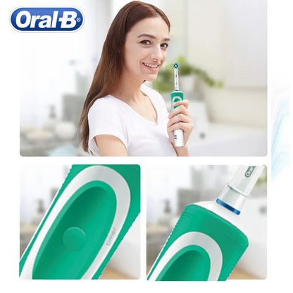 Electric Toothbrush 2D Rotary Vibration Clean Charging Tooth Brush Cross Action Bristle Oral Care 4 Gift Brush Heads Free Platonel