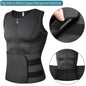 Men Waist Trainer Sauna Vest Fitness Corset Abdomen Slimming Body Shaper Belly Reducing Shapewear Burn Fat Shirt Trimmer Belt Platonelstore