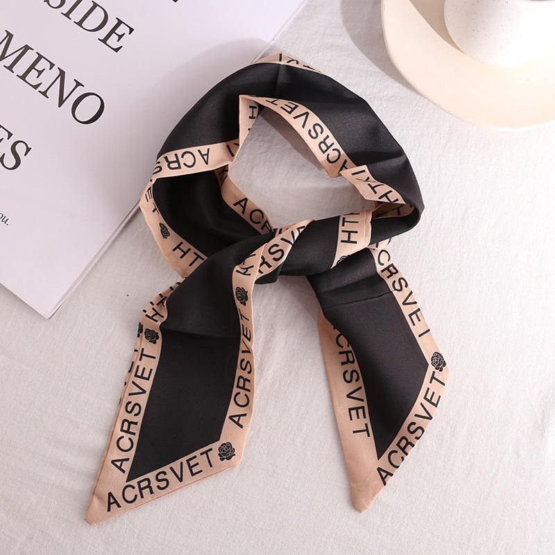 Girls' Vintage Bow Thin Narrow Polka Dot Winter Hair Band Platonelstore