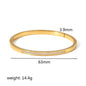 Ins Style Titanium Steel Bracelet Six-pointed Star Buckle Platonelstore