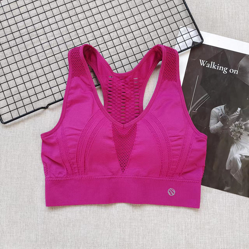 Yoga Sweat-Absorbing Quick-Drying Running Vest Type Sports Bra Platonelstore
