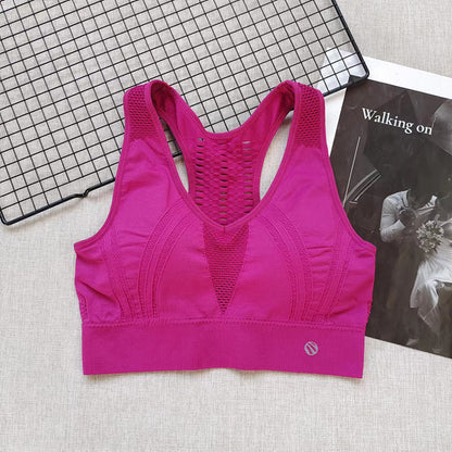 Yoga Sweat-Absorbing Quick-Drying Running Vest Type Sports Bra Platonelstore