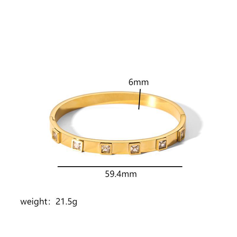 Ins Style Titanium Steel Bracelet Six-pointed Star Buckle Platonelstore