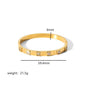 Ins Style Titanium Steel Bracelet Six-pointed Star Buckle Platonelstore