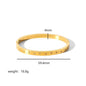 Ins Style Titanium Steel Bracelet Six-pointed Star Buckle Platonelstore