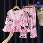 Air Conditioning Clothes Spring & Fall Cinnamoroll Babycinnamoroll Two-piece Set Summer Pajamas Platonelstore