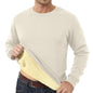Men's Fleece Lined Padded Warm Keeping Loose Pullover Cashmere Hoodie Platonelstore