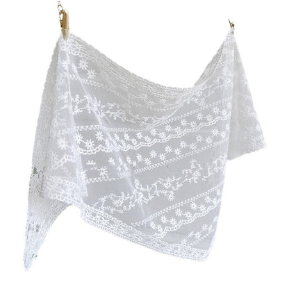 Triangular Binder Super Fairy French White Summer Female Lace Platonelstore