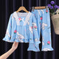 Air Conditioning Clothes Spring & Fall Cinnamoroll Babycinnamoroll Two-piece Set Summer Pajamas Platonelstore