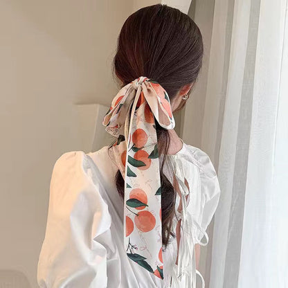 Girls' Vintage Bow Thin Narrow Polka Dot Winter Hair Band Platonelstore