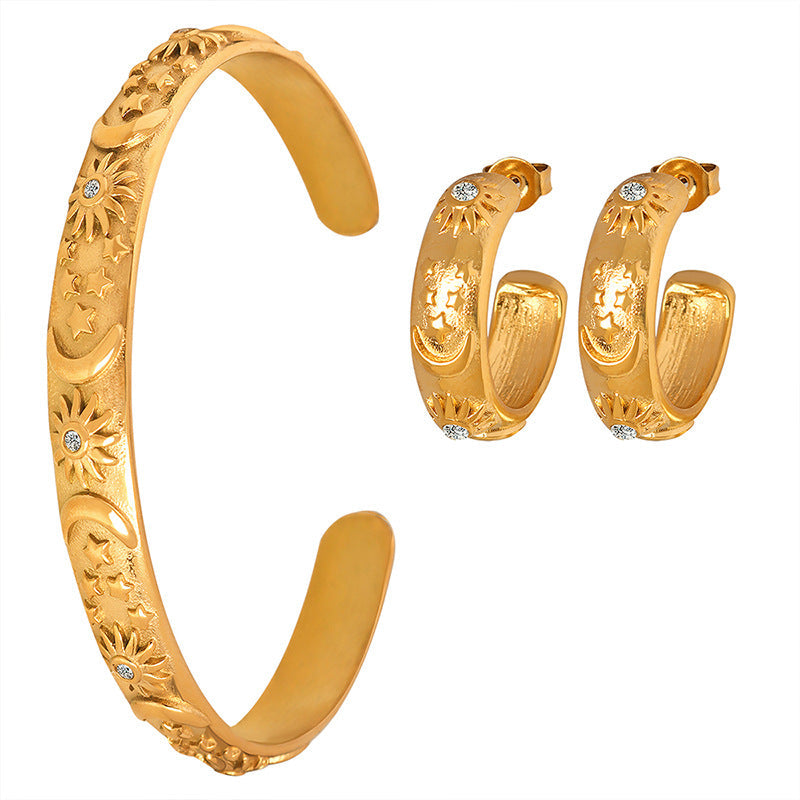 Inlaid Zircon Bracelet All-matching Women Platonelstore
