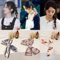Girls' Vintage Bow Thin Narrow Polka Dot Winter Hair Band Platonelstore