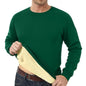 Men's Fleece Lined Padded Warm Keeping Loose Pullover Cashmere Hoodie Platonelstore